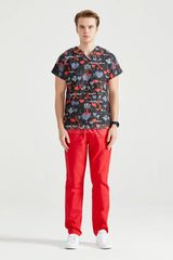 Cardio EKG - Férfi - Elasztán Blúz Nyomattal