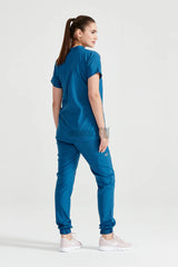 Petrol Blue - Unisex - Scrub Set Activity