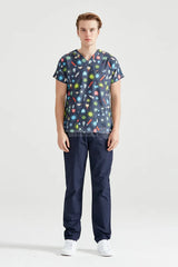 Virus - Férfi - Elasztán Blúz Nyomattal