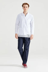 Fehér laboratóriumi köpeny - Férfi - Dr. Tunica Short