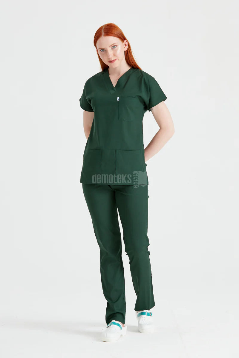Khaki zöld - Női - Classic Flex bőrradír szett