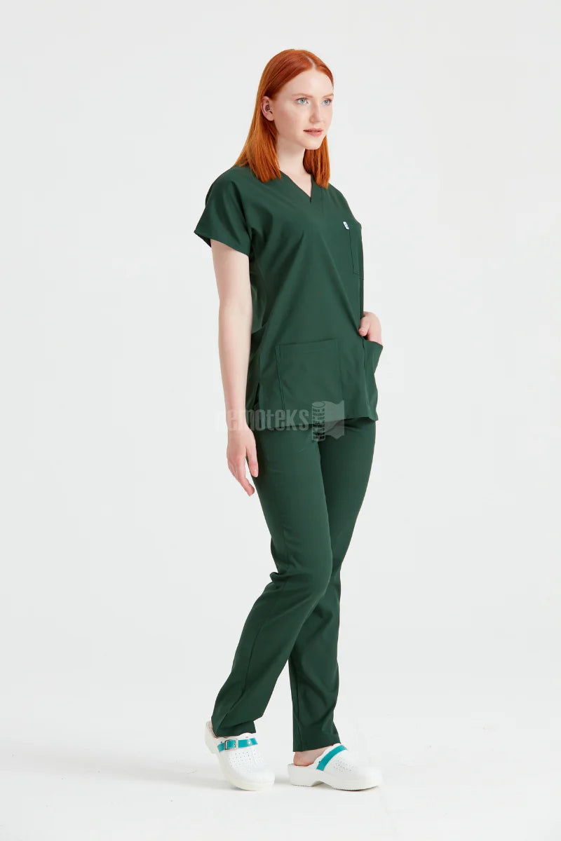 Khaki zöld - Női - Classic Flex bőrradír szett
