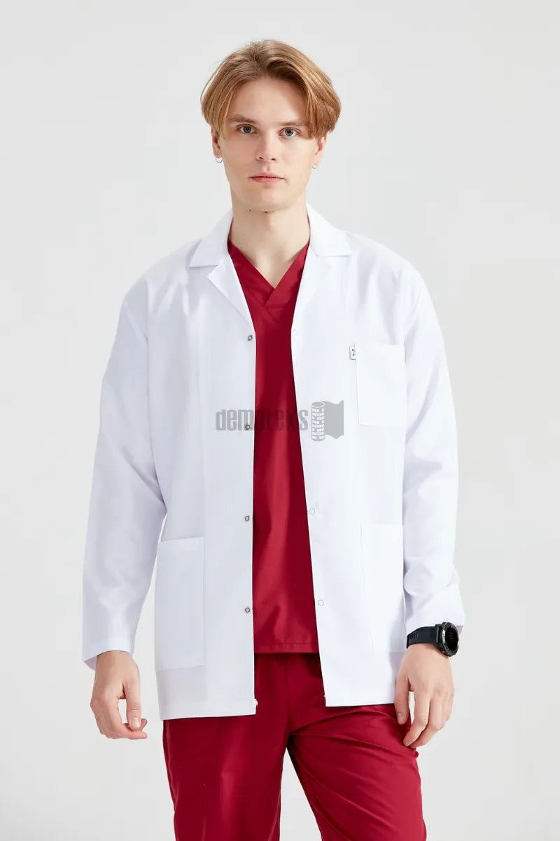 Fehér laboratóriumi köpeny - Férfi - Dr. Rever rövidnadrág