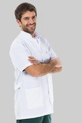 Fehér laboratóriumi köpeny - Férfi - Dr. Tunica Summer