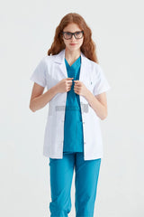 Fehér laboratóriumi köpeny - Női - Dr. Rever Summer